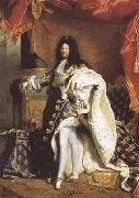 Hyacinthe Rigaud Portrait of Louis XIV (mk08) china oil painting reproduction